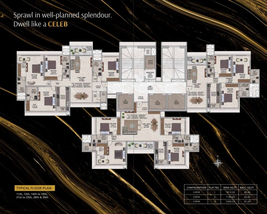 Vogue 77 Floor Plan